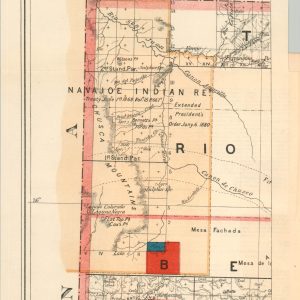 Mineral Claims, Navaho [sic] Indian Reservation, Arizona and New Mexico
