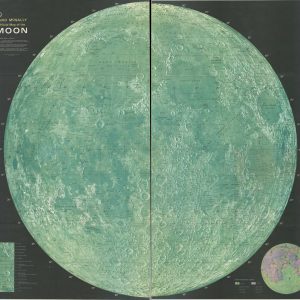 Rand McNally Official Map of the Moon
