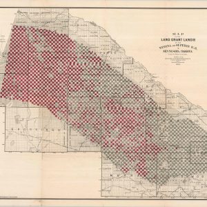 Map of the Land Grants of the Winona and St. Peters R.R. in Minnesota and Dakota