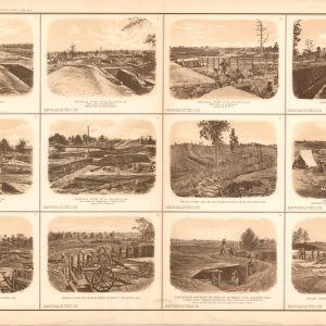 [Union and Confederate Fortifications around Atlanta, Ga.]