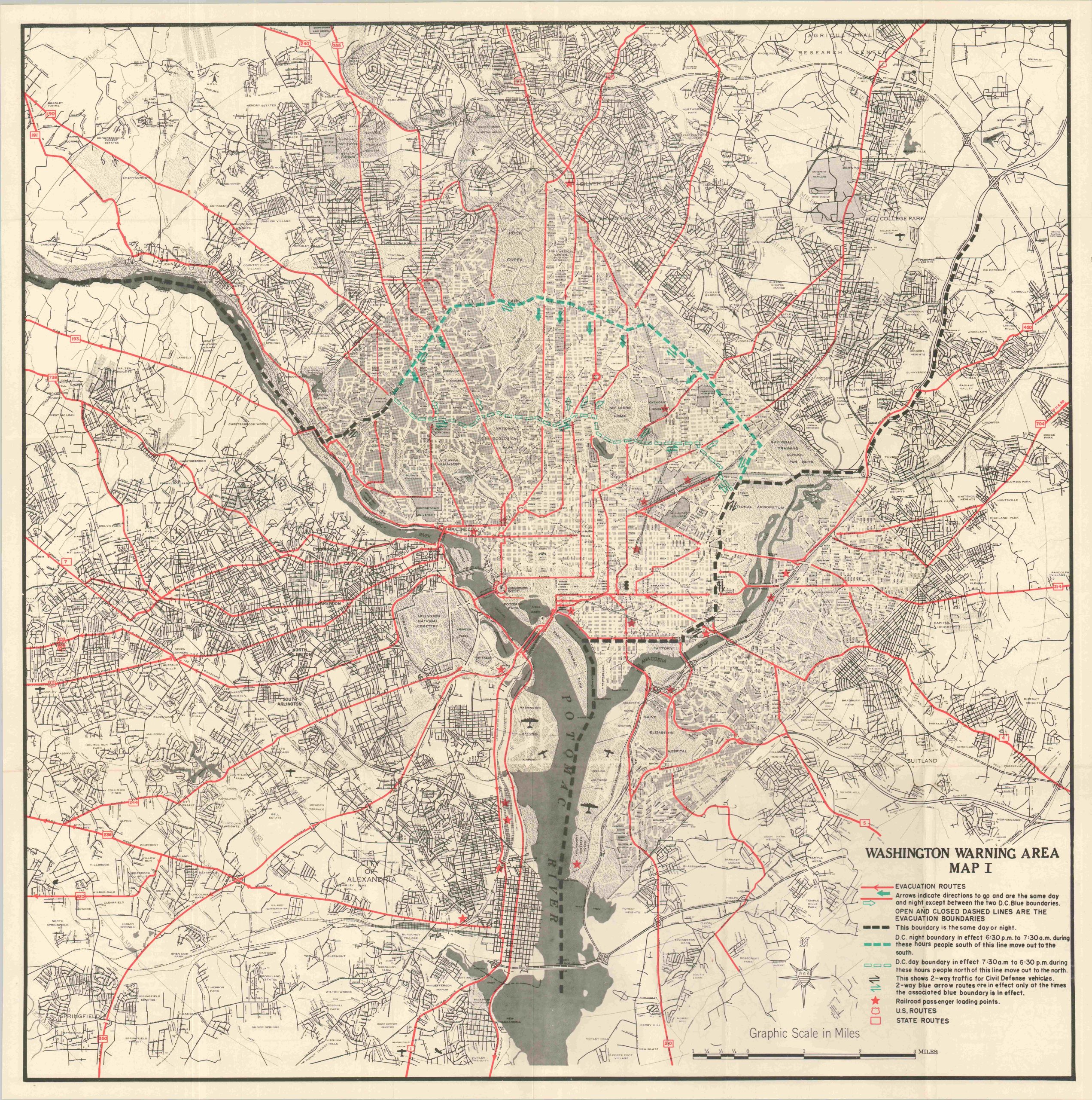 Guide for Civil Defense Action in the Washington Warning Area