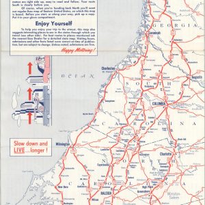 New York to Florida 'Upside-Down Map'