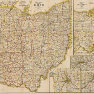 Mendenhall's Guide and Road Map of Ohio