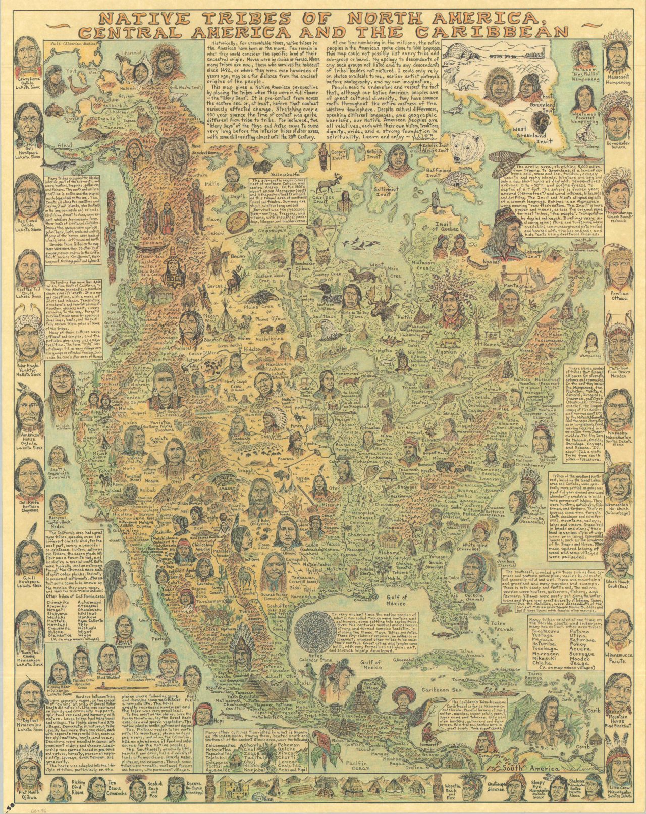 Native Tribes of North America, Central America and the Caribbean ...