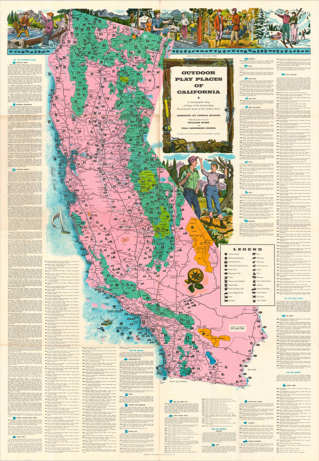 Outdoor Play Places of California - Curtis Wright Maps