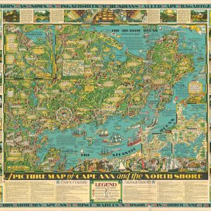 A Picture Map of Cape Ann and the North Shore