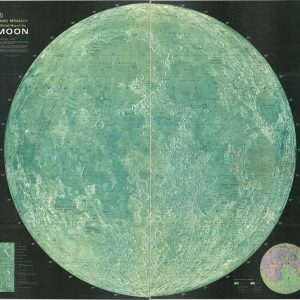 Rand McNally Official Map of the Moon