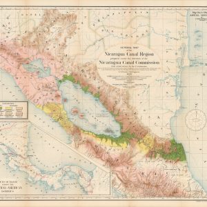 Report of the Nicaragua Canal Commission 1897 - 1899 Maps and Profiles