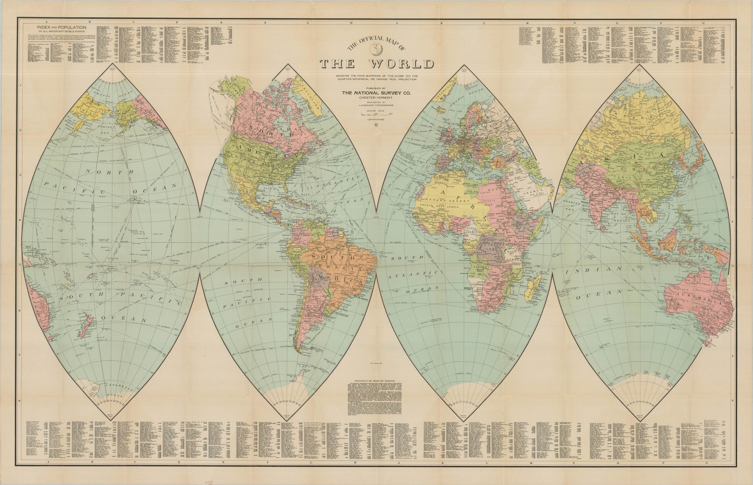 The Official Map of the World