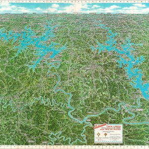 Arkansas Twin Lakes and White River in Northwest Arkansas