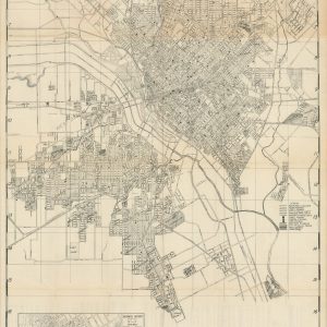 Map of Dallas 1933