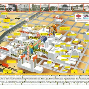 Historic Downtown Las Vegas Centennial Map