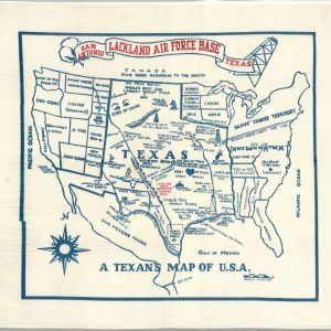 A Texan's Map of U.S.A.