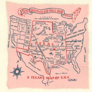 A Texan's Map of U.S.A.