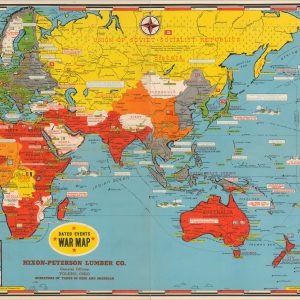 Dated Events War Map - Unmarked Edition