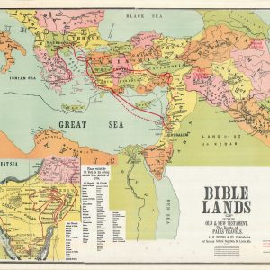 Bible Lands of the New Testament The Route of Paul's Travels