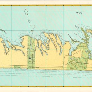 Galveston Island Area Map