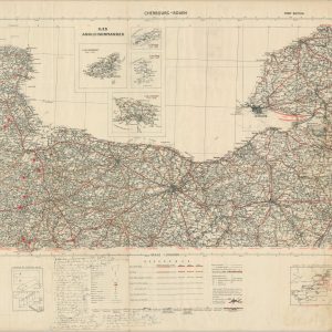 DRAFT - Hand Written Accounts of WWII travels on a set of 1940s European Road Maps
