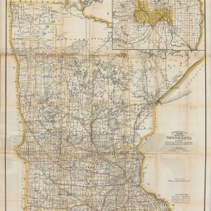 Mendenhall's Guide and Road Map of Minnesota
