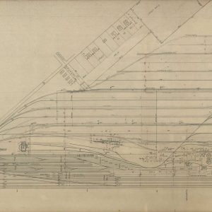 Proposed Re-Arrangement of Tracks for American Creosoting Co. Plant Indianapolis, IN