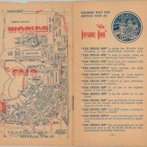 How to Secure accommodations at the "Inside Inn" - The Only Hotel within the Ground of the World's Fair St. Louis U.S.A. 1904