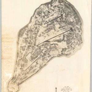 Iwo Jima [WWII Aerial Photograph]