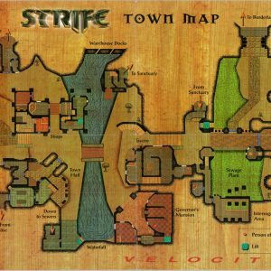Strife Town Map