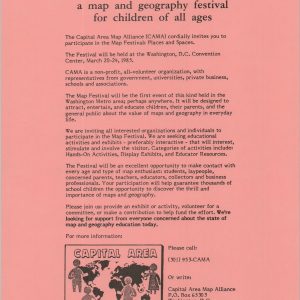 Map Festival: Places and Spaces