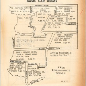 [Los Angeles Police Department Neighborhood Watch Meetings]