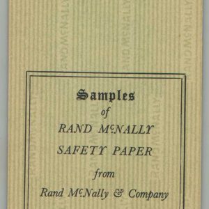 Sample of Rand McNally Safety Paper