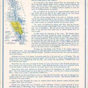 Word Picture of Sonoma County