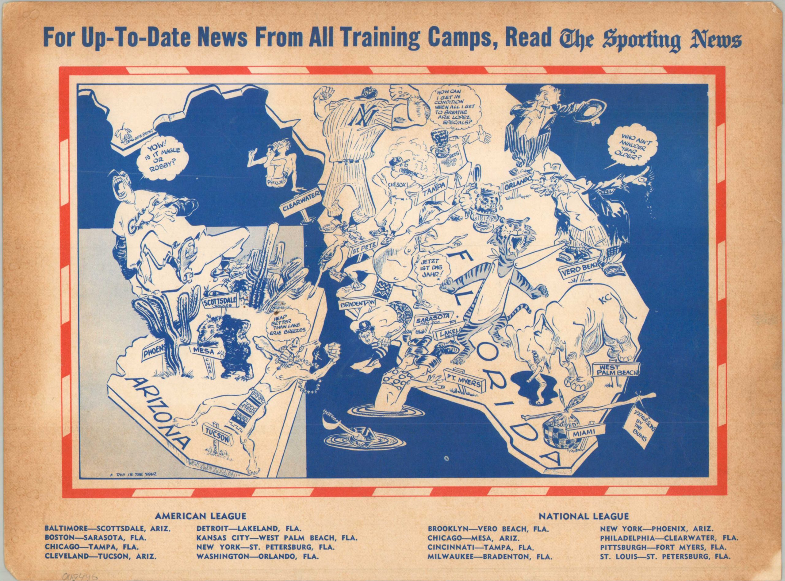 For Up-to-Date News From All Training Camps, Read the Sporting News