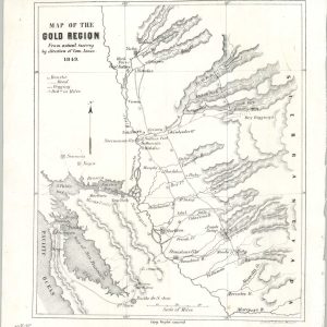 Map of the Gold Region from Actual Survey by Direction of Com. Jones