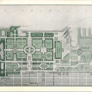 Central California Exposition Map
