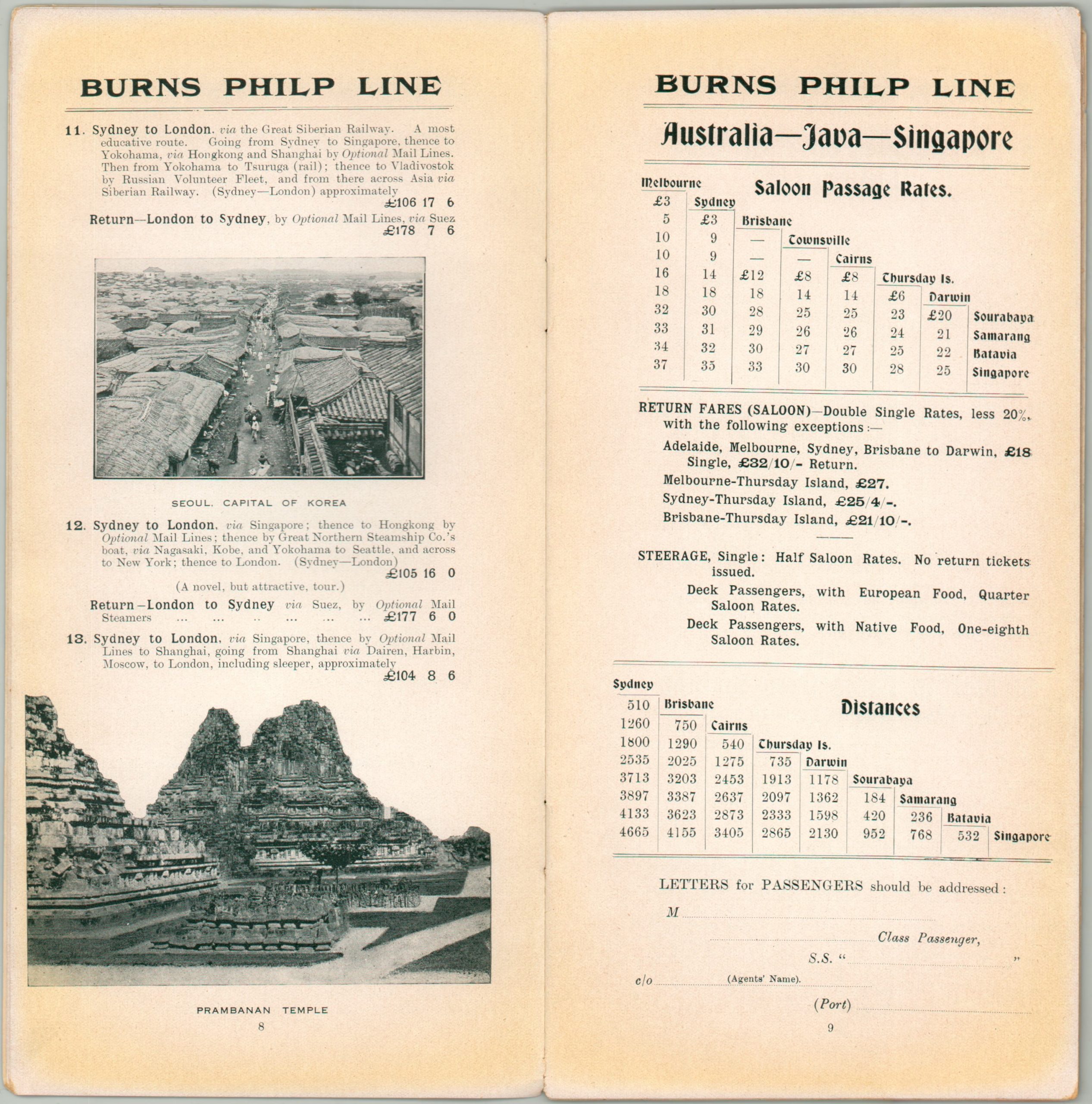 Burns Philp Line Australia Java Singapore - Image 3