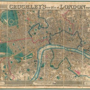 Cruchley's New Plan of London Improved