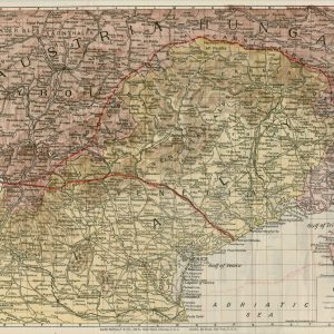 War Map of the Italian Front