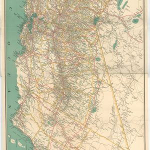 Highway Map of the State of California