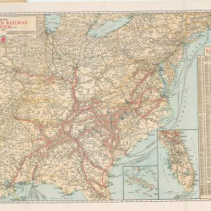 Map of the Southern Railway System