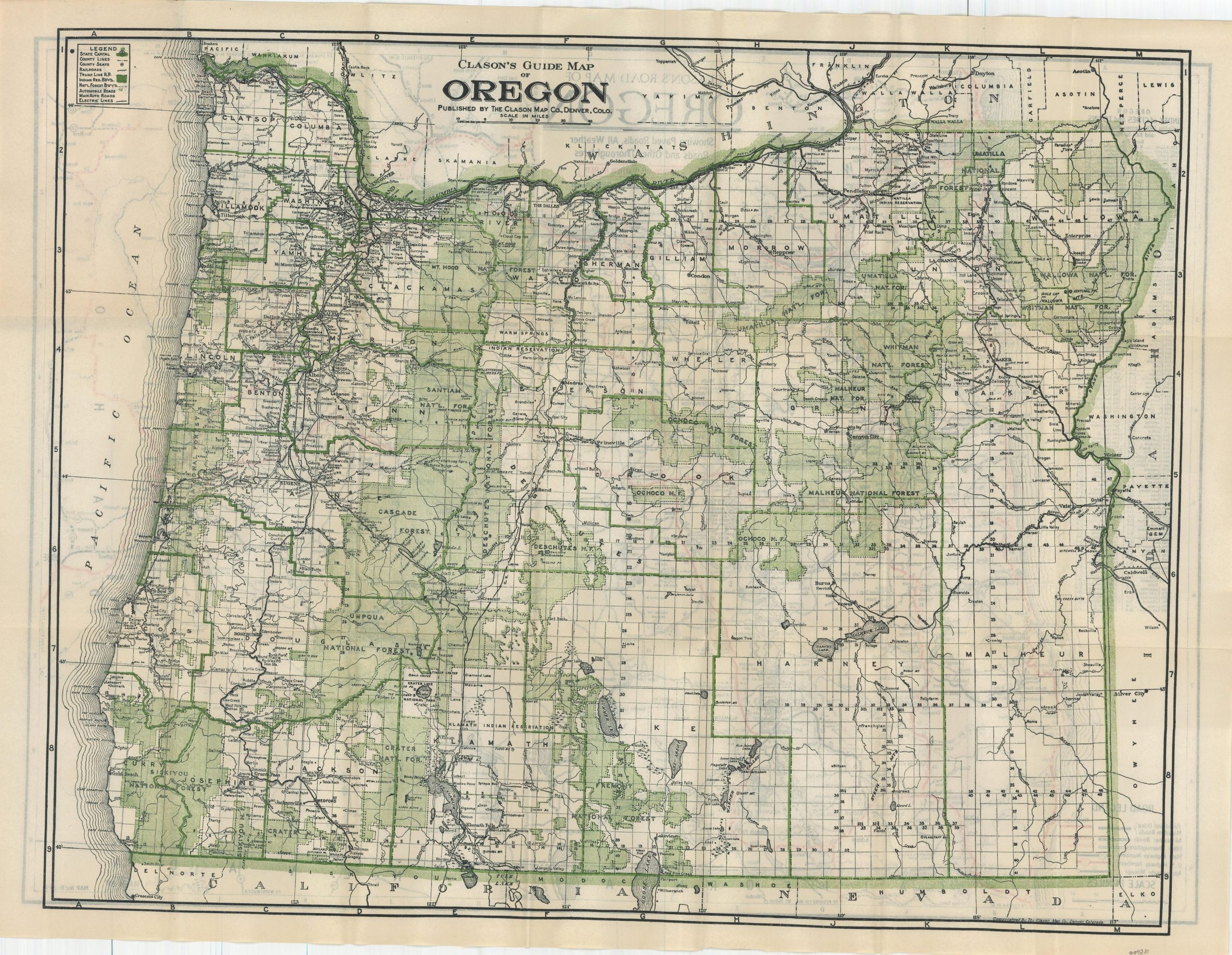 Clason's Oregon Green Guide