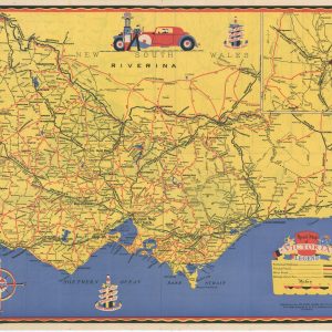 Road Map of Victoria