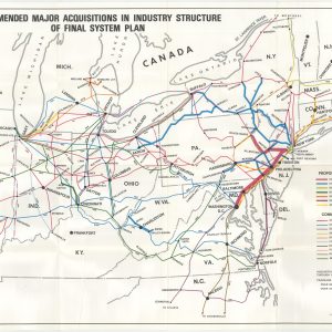 Railroads in Reorganization as of February, 1975