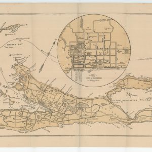 Driving and Cycling Road Map of the Bermuda Islands