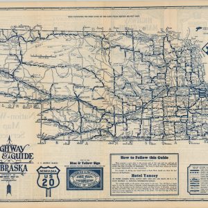 Highway Map and Guide of Nebraska