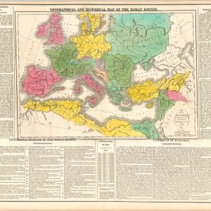 Geographical and Historical Map of the Roman Empire