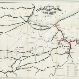 Map of the Cleveland & Pittsburgh Rail Road, And its Connections