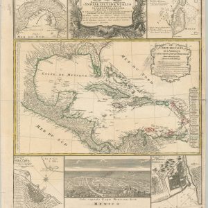 Mappa Geographica complectens Indiae Occidentalis