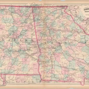 Asher & Adams' Georgia & Alabama