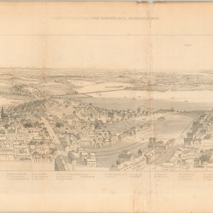 Vicinity of Boston, From Bunker Hill Monument, 1853.