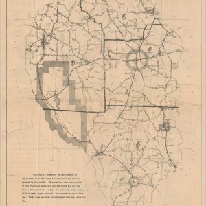 [Civil Defense Map of Fayette County, GA]